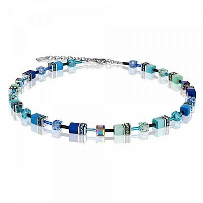 Колье Blue-Green  Coeur de Lion  2838/10-0705 