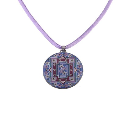 *Колье Незабудки *B75871.P V 