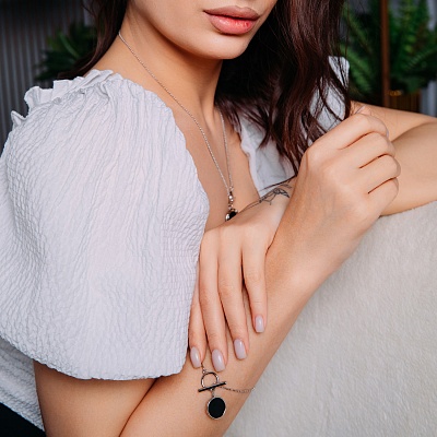 Браслет Onyx  Fiore Luna  C2010NM-B03.1 BW/S 