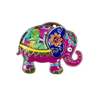 Брошь Слон XZ2293.27 M/G 