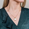 Колье Куб SHELL WHITE Арт.: BP02914-2 BW/G
