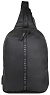 Рюкзак с одним плечевым ремнем BUGATTI Blanc, чёрный, тарпаулин/полиэстер, 18х9х30 см Арт.: 49660101