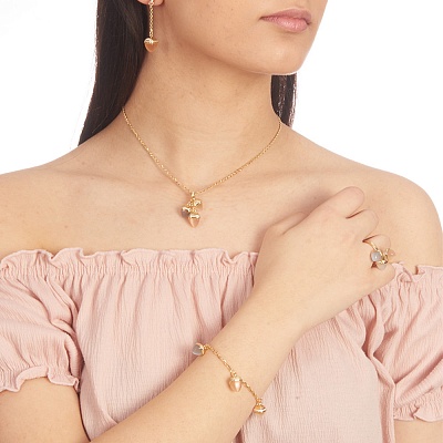 Колье Caleida  Boccadamo  KGR008D BW/BR/G 