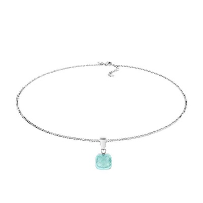 Колье Firenze soft aqua 400411.1 BL/S 