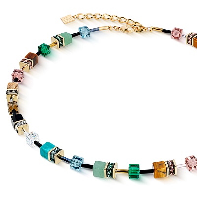 Колье Multicolour Art Nouveau  Coeur de Lion  4905/10-1578 