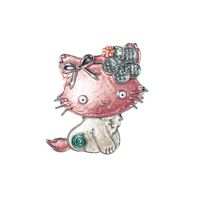 Брошь KITTY XZ1444.7 R/S 