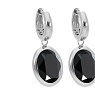 Серьги Creole TIVOLA small S jet Арт.: 310533 BW/S