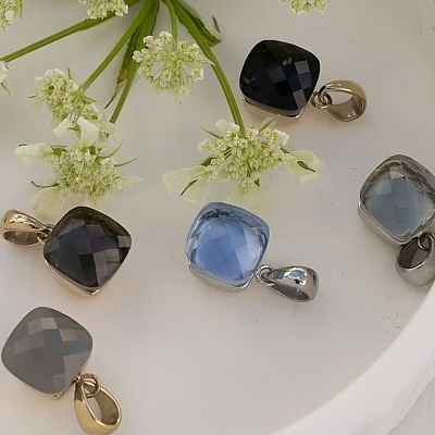 Колье FIRENZE (S) Smoky Quartz  Qudo  107000/48-5110 