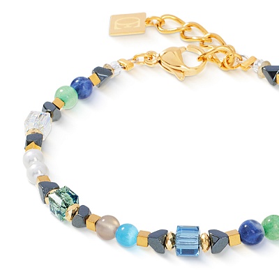 Браслет Green-Turquoise  Coeur de Lion  4243/30-0506 