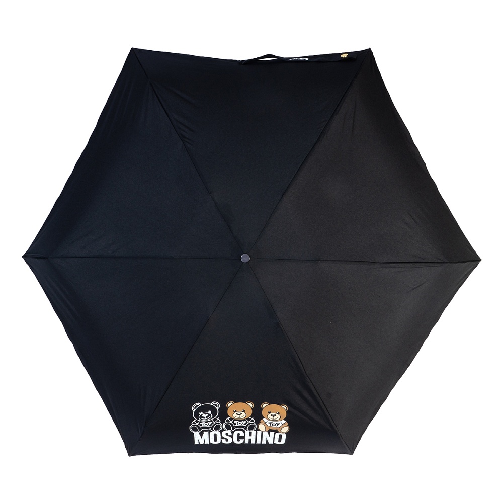 Moschino Зонт складной Bear Scribbles Black Арт.: product-2969