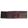 Бумажник KLONDIKE Dawson, натуральная кожа в коричневом цвете, 12,5 х 2,5 х 9,5 см Арт.: KD1124-03