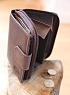 Бумажник женский KLONDIKE «Wendy», натуральная кожа в темно-коричневом цвете, 10 х 13,5 см Арт.: KD1028-03