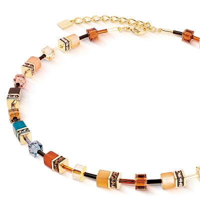 Колье Brown-Petrol  Coeur de Lion  2838/10-1131 