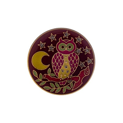 Брошь Сова F25155-5 M 