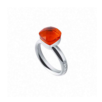 Кольцо Firenze orange glow 18.5 мм Qudo *611934 BR/S *611934 BR/S 
