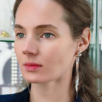 Серьги  Fiore Luna  ABE30878-03 S 