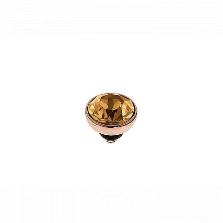 Qudo Шарм Bottone Topaz 8 мм Арт.: 680192 BR/RG