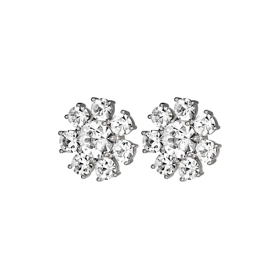 Серьги AUBRA SS CRYSTAL 460504 