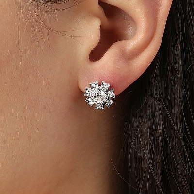 Серьги CARNEA SS CRYSTAL  Dyrberg Kern  460077 