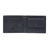 Бумажник KLONDIKE Yukon, натуральная кожа в черном цвете, 10,5 х 2,5 х 9 см Арт.: KD1116-01