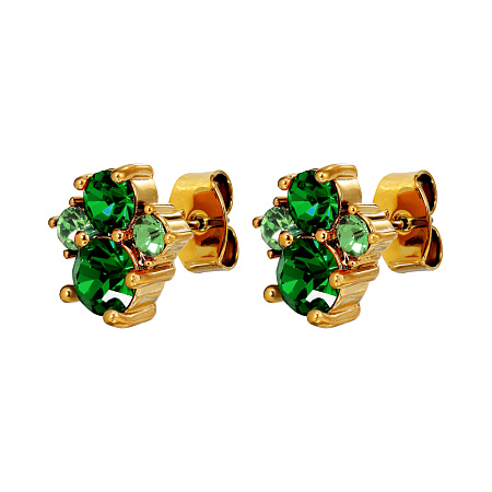 Dyrberg Kern Серьги BILLIS SG GREEN MIX Арт.: 470138