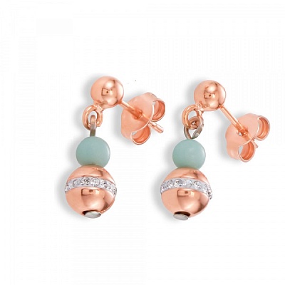 *Серьги Mint Green *4992/21-0522* 