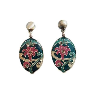 Серьги лилия  Clara Bijoux  A77353.3 G 