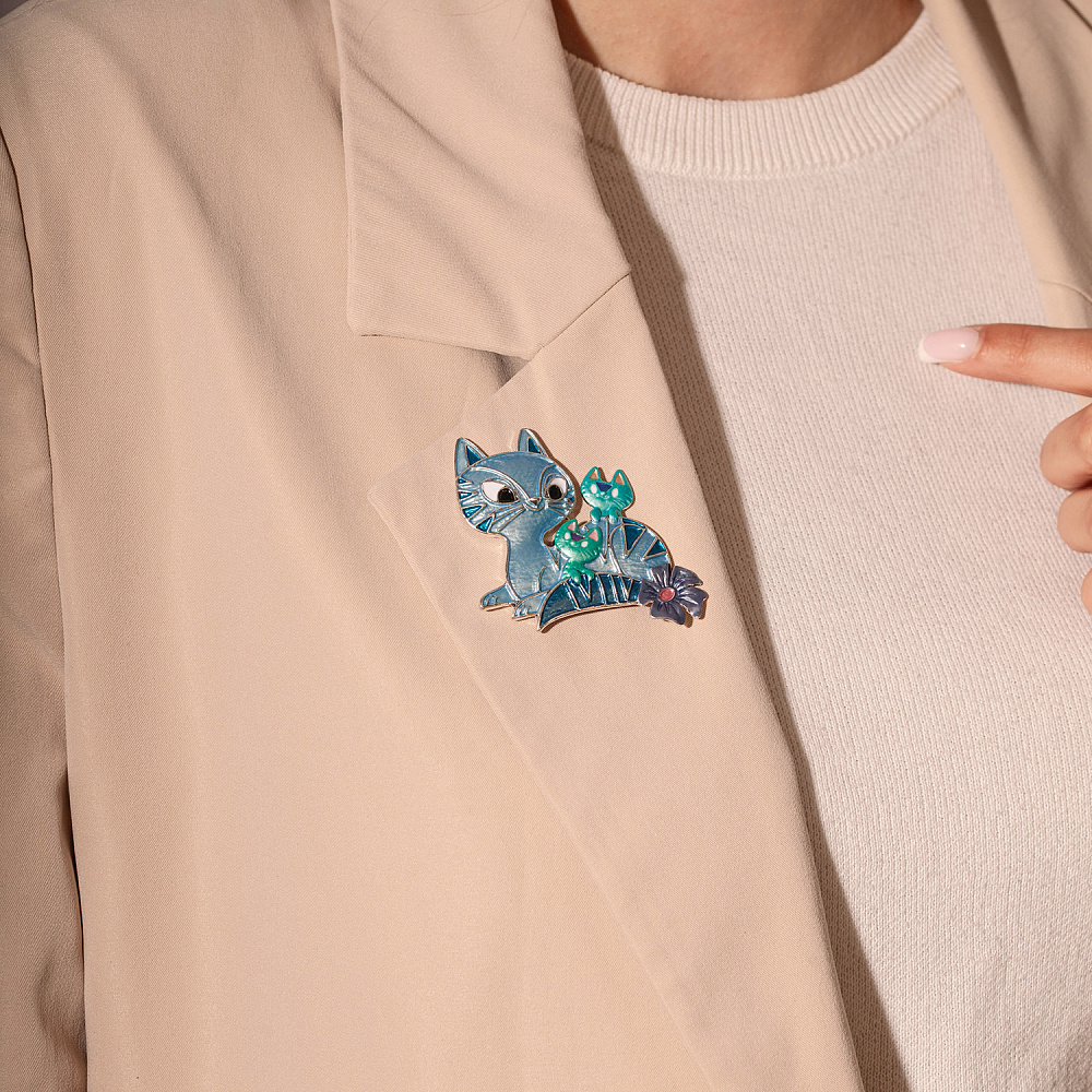 Shadore Брошь Семейка Арт.: XZ1453.21 BL/S