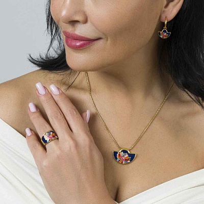 Кольцо  Fiore Luna  KR03599-2/9 