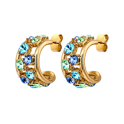 Серьги ASTOR SG AQUA 480020 