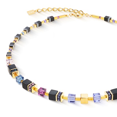 Колье Black-Purple  Coeur de Lion  3043/10-1308 