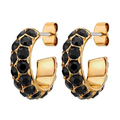 Серьги HEIDI SG BLACK 450056 