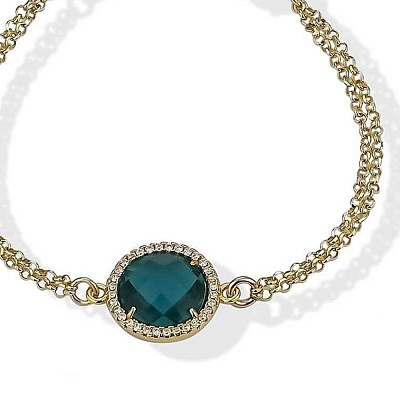 Браслет  Boccadamo  XBR953D BL/G 