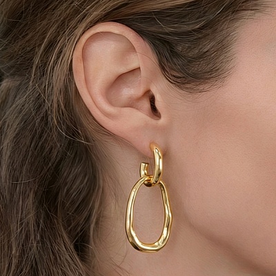 Серьги  Fiore Luna  ACE31986-02 GI 