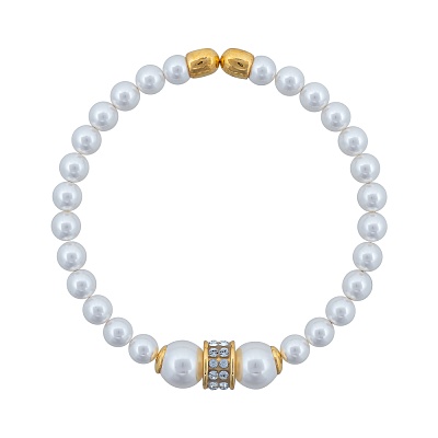 Браслет Cylinder Crystal C2408PE-B02.2 BW/G 