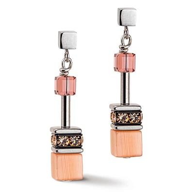 Пусеты Lilac-Yellow 2838/21-0847 