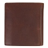 Бумажник KLONDIKE Dawson, натуральная кожа в коричневом цвете, 9,5 х 2 х 10,5 см Арт.: KD1118-03