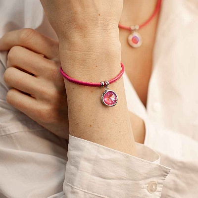 Браслет Lotus Pink Delite  Fiore Luna  C1902.7 R/S 