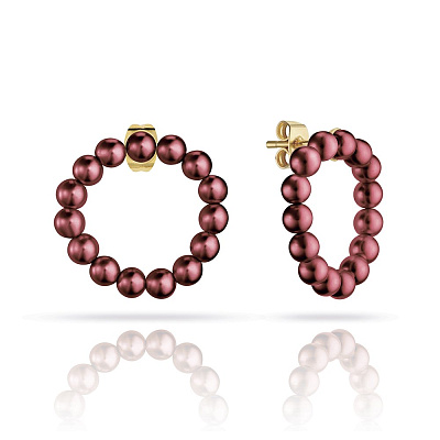 Серьги Bliss Red EBLISSRED R/G 