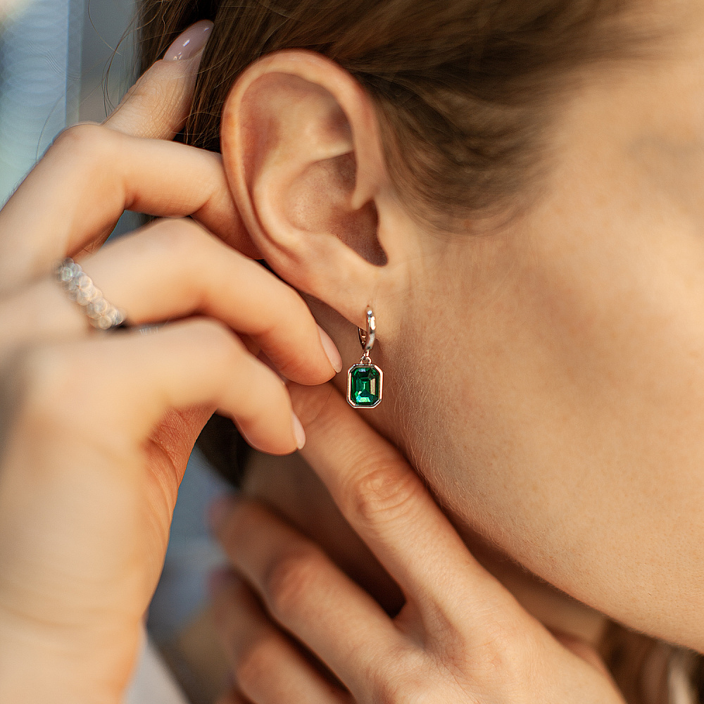 Fiore Luna Серьги EMERALD Fiore Luna *ACE29031-04 Арт.: *ACE29031-04