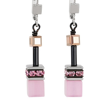 Coeur de Lion *Серьги Brown-Rose Арт.: *2838/20-1119