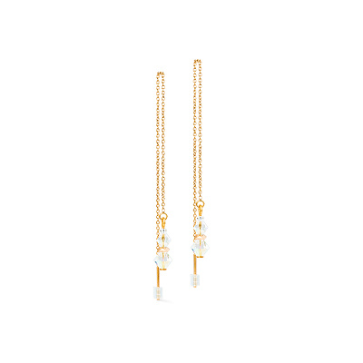Серьги Crystal-Gold Coeur de Lion 4633/20-1816 4633/20-1816 