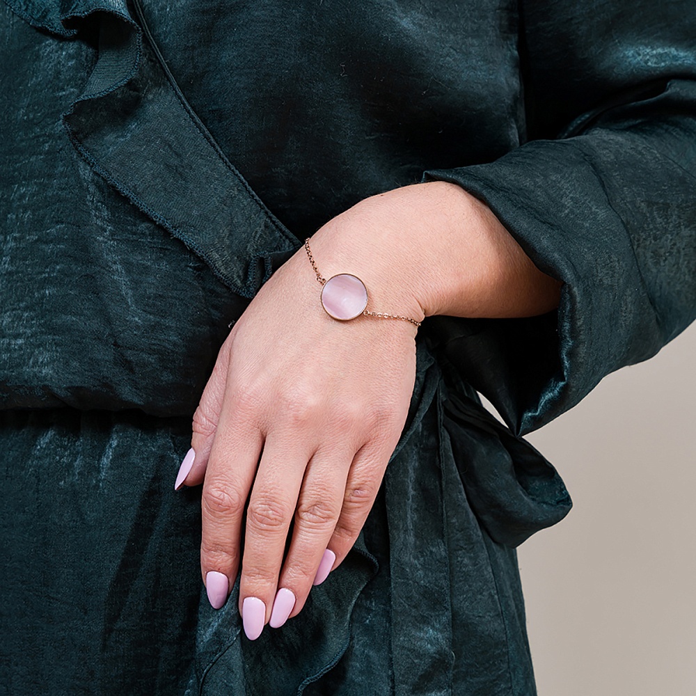 Fiore Luna Браслет SHELL ROSE Арт.: CB01734-4 R/RG
