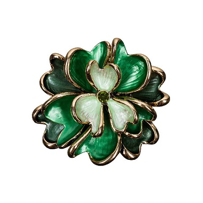 Брошь Цветок XZ1153.16 G/G 