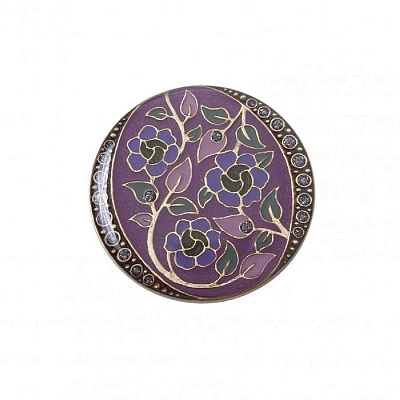 Брошь Цветы  Clara Bijoux  F77095-5 V 