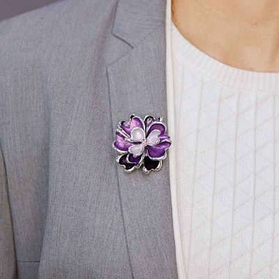 Брошь Цветок  Shadore  XZ1153.11 V/S 