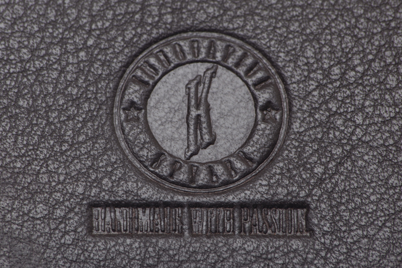 Klondike 1896 Бумажник KLONDIKE Claim, натуральная кожа в коричневом цвете, 10 х 1,5 х 12 см Арт.: KD1102-03