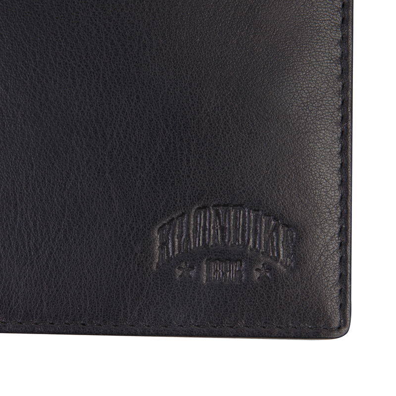 Klondike 1896 Бумажник KLONDIKE Claim, натуральная кожа в черном цвете, 12 х 2 х 10 см Арт.: KD1106-01
