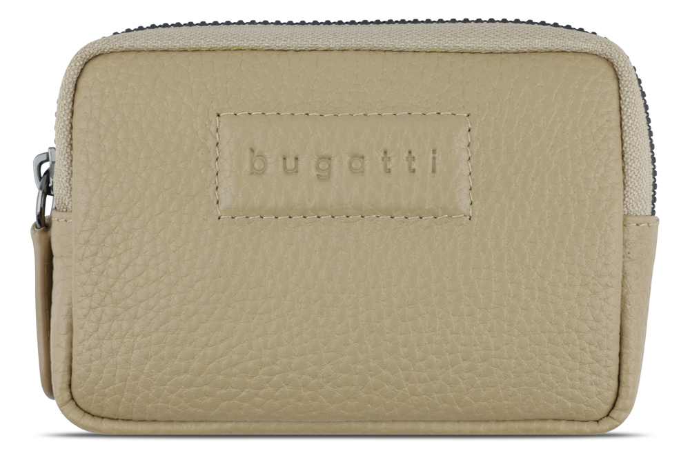 Bugatti Ключница BUGATTI Elsa, с защитой данных RFID, песочного цвета, воловья кожа/полиэстер, 11х2х7 см Арт.: 49462154