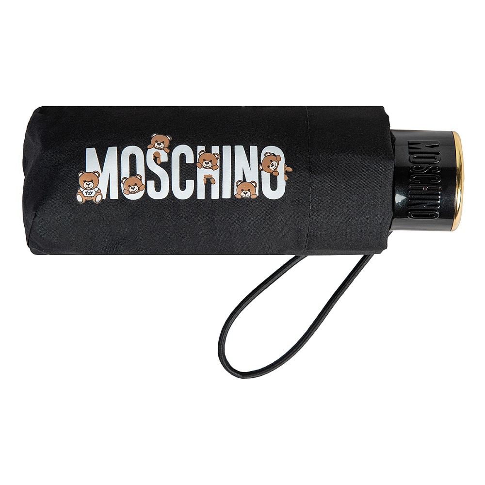 Moschino Зонт складной Moschino 8432-superminiA Bear in the tube Black Арт.: product-3425